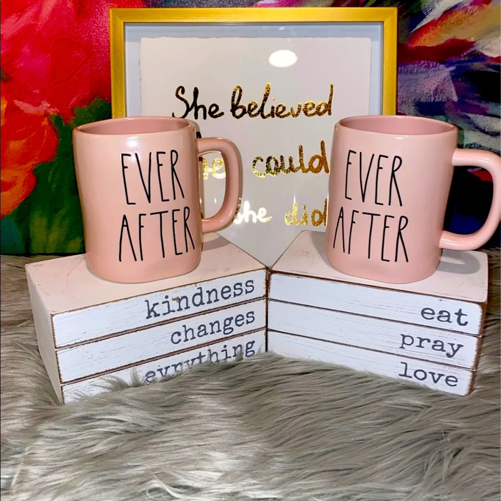 Rae Dunn ever after mug